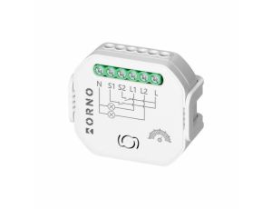 ORNO TUYA PRZEKAŹNIK DOPUSZKOWY 2 KANAŁY ZE ŚCIEMNIACZEM SMART WI-FI+BLE