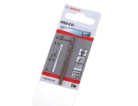 BOSCH WIERTŁO DO METALU HSS-Co  4,1/43mm /1szt. 2608585847