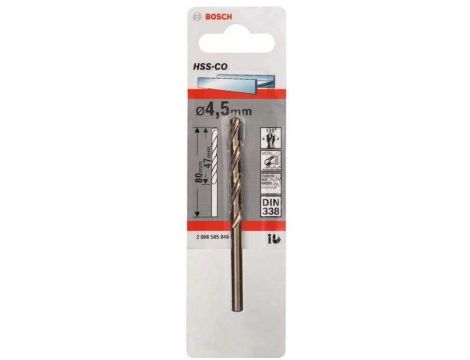 BOSCH WIERTŁO DO METALU HSS-Co  5,0/52mm /1szt. 2608585851