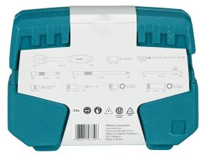 MAKITA ZESTAW NASADEK+KLUCZ 1/4