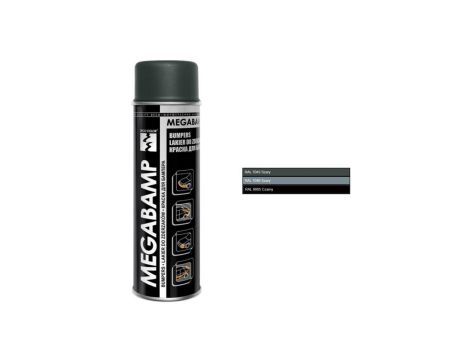 Lakier farba do zderzaków plastikowych PP ABS szary RAL7043 500ml MEGABAMP