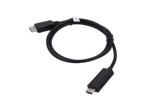AK-340303-010-S Kabel DisplayPort 1.2 DisplayPort wtyk z obu stron 1m czarny