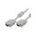 AK-310103-100-E Kabel D-Sub 15pin HD wtyk z obu stron szary 10m