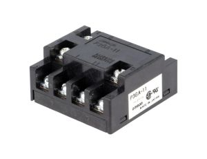 Akcesoria do przekaźników typu podstawka o złączu typu undecal, liczbie -PINów 11, maksymalnym prądzie 6A, napięciu znami P3GA-1