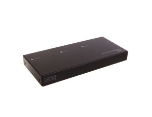 Rozdzielacz/Splitter DVI z audio (miniJack), 1920x1200p, 1/2-portowy DS-41211