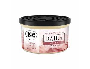 K2 DALIA ODŚWIEŻACZ POWIETRZA RELAX, KADZIDŁO, DYM, PACZULA 68g