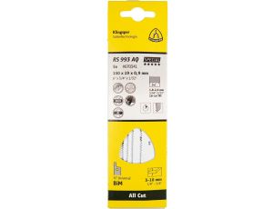 KLINGSPOR BRZESZCZOT DO PIŁY SZABLASTEJ 150x19x0,9mm RS 993 AQ /5szt.
