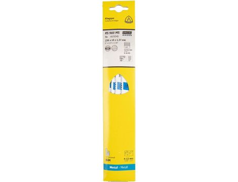 KLINGSPOR BRZESZCZOT DO PIŁY SZABLASTEJ 230x19x1,57mm RS 983 MS /5szt.