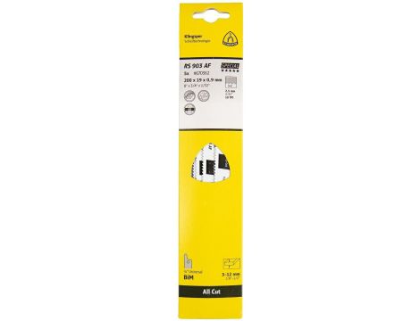 KLINGSPOR BRZESZCZOT DO PIŁY SZABLASTEJ 200x19x0,9mm RS 903 AF /5szt. - 2