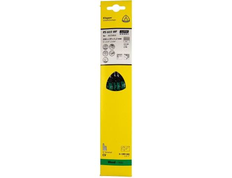 KLINGSPOR BRZESZCZOT DO PIŁY SZABLASTEJ 230x19x1,2mm RS 603 WF /5szt.