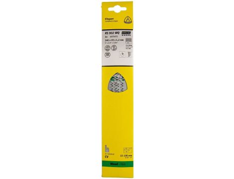 KLINGSPOR BRZESZCZOT DO PIŁY SZABLASTEJ 240x19x1,2mm RS 902 WQ /5szt.
