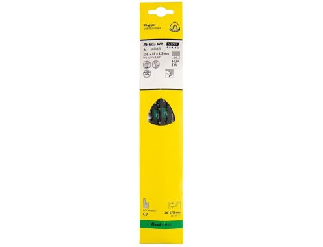 KLINGSPOR BRZESZCZOT DO PIŁY SZABLASTEJ 230x19x1,2mm RS 603 WR /5szt.