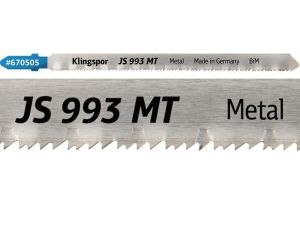 KLINGSPOR BRZESZCZOT DO WYRZYNARKI 132x8x1mm JS 993 MT /5szt. - image 2