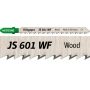 KLINGSPOR BRZESZCZOT DO WYRZYNARKI 130x8x1,45mm JS 601 WF /5szt. - 3