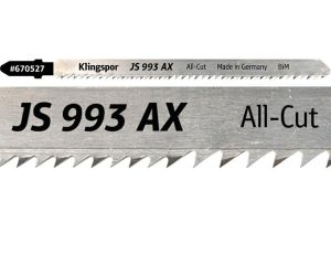 KLINGSPOR BRZESZCZOT DO WYRZYNARKI 132x8x1mm,27 JS 993 AX /5szt. - image 2