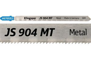 KLINGSPOR BRZESZCZOT DO WYRZYNARKI 130x8x1mm JS 904 MT /5szt. - image 2