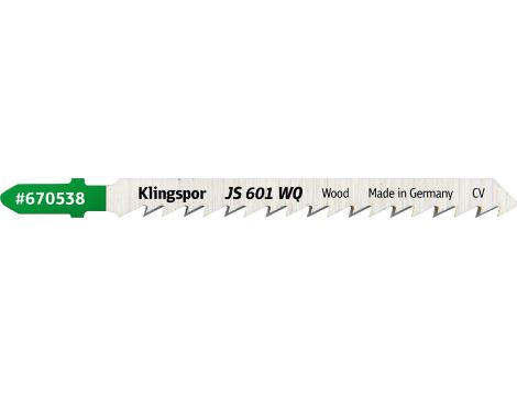 KLINGSPOR BRZESZCZOT DO WYRZYNARKI 100x8x1,45mm JS 601 WQ /5szt.