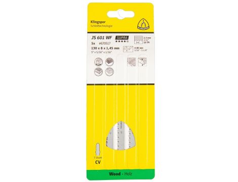 KLINGSPOR BRZESZCZOT DO WYRZYNARKI 100x8x1,45mm JS 601 WF /5szt. - 2