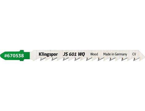 KLINGSPOR BRZESZCZOT DO WYRZYNARKI 115x8x1,45mm JS 601 WQ /5szt.