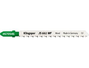 KLINGSPOR BRZESZCZOT DO WYRZYNARKI 100x8x1,45mm JS 661 WF /5szt.