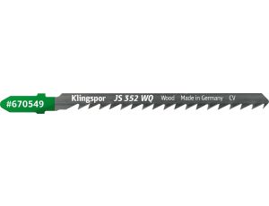 KLINGSPOR BRZESZCZOT DO WYRZYNARKI 100x8x1,25mm JS 352 WQ /5szt.