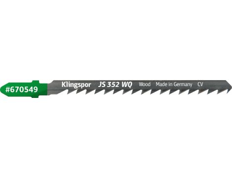 KLINGSPOR BRZESZCZOT DO WYRZYNARKI 100x8x1,25mm JS 352 WQ /5szt.