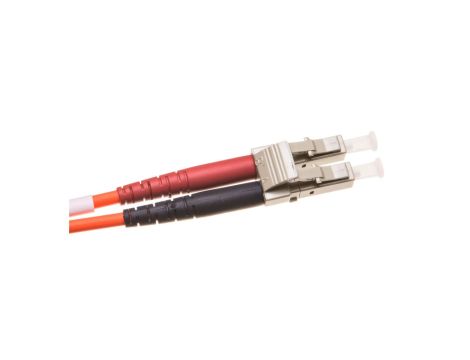 Patch cord światłowodowy LC/LC duplex MM 50/125 OM2 2m LS0H pomarańczowy DK-2533-02