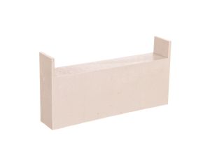 Nakładka na krańce szyn 40/60/80x10mm BI-80 121453 /12szt./