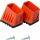 KRAUSE STOPKI 2szt. 33x20mm DO DRABIN