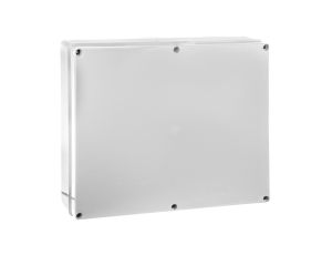 Puszka gładka z pokrywą 120 C Poliwęglan seria 480460x380x120szara EC480C10 /opak. 4/