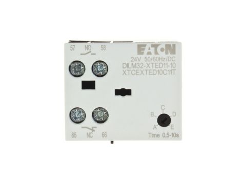 Elektroniczny moduł czasowy opoźnione odpadanie 0,5-10sek 1Z 1R DILM32-XTED11-10(RA24) 104943