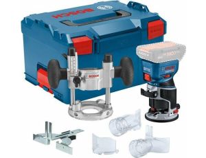 BOSCH FREZARKA DO KRAWĘDZI GKF 18V-8 SOLO SET LB 06016C2003
