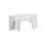 Trójnik /adapter/ RAPID 45-2 130mm do WDK 40060 120x52x56 GK-TA WDK 2RW biały 6113320