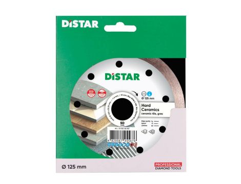 DISTAR TARCZA DIAMENTOWA HARD CERAMICS 125 x 1,4 x 10 x 22,23mm - 3