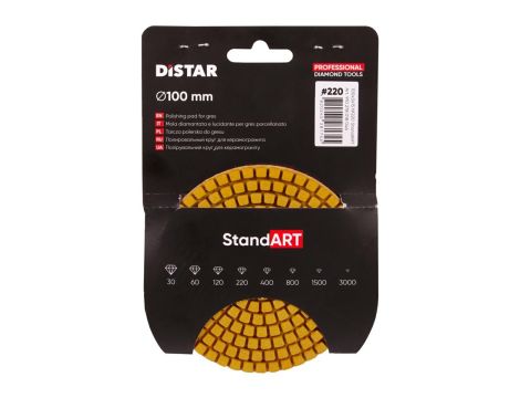 DISTAR DYSK DIAMENTOWY POLERSKI STANDART 100mm P220 - 2