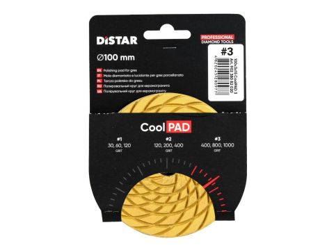 DISTAR DYSK DIAMENTOWY POLERSKI COOLPAD Nr.3 100mm - 2