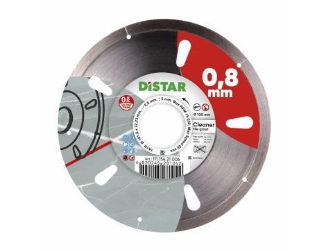 DISTAR TARCZA DIAMENTOWA CLEANER 100 x 0,8 x 5 x 22,23mm