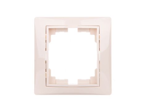 DOMO Ramka pojedyncza pozioma Kremowy 011460003 24821