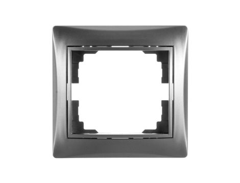 DOMO Ramka pojedyncza pozioma Srebrny 011460043 24880