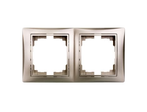 DOMO Ramka podwójna pionowa Szampański 011520050 25062