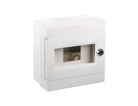 Rozdzielnica modułowa Alfa 2 1x7 modułów zamek+szyba IP44 ALFA 2 Z ALFA 7S ZSZ 5-405