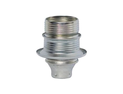 Oprawka metalowa E27 z kołnierzem, 4A, 250V
