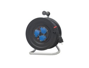 Przedłużacz na bębnie plastikowym NERO-290 3x230V IP44 3x1,5 (OW) /30m/ z termikiem i kontrolką