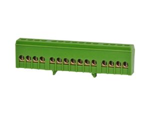 Listwa ochronna 15-modułowa 15x16mm2 zielona IP20