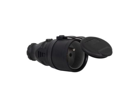 Gniazdo gumowe NOVA 230V 16A IP44 czarne