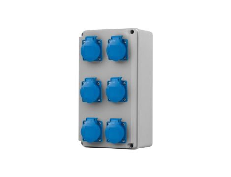 Rozdzielnica VERTICAL - gniazda 6x230V