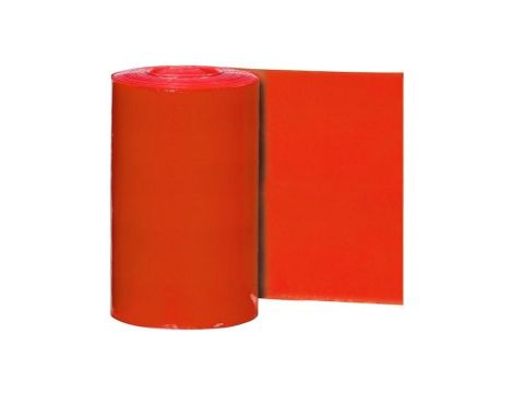 Folia kablowa czerwona szerokość 200mm, grubość +/-0,09mm, długość 100mb