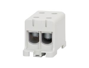 Złączka szynowa ZU 1-torowa (2x95/2x95mm2) Al/Cu - szara