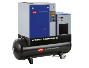 KOMPRESOR AIRPRESS ŚRUBOWY APS 3 BASIC G2 COMBI DRY 10BAR/200L