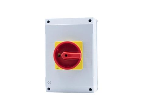 Wyłącznik WS-100 0/1 100A 3P IP65 w obudowie